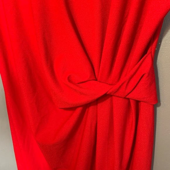Red Formal Maternity Dress - Picture 2 of 4
